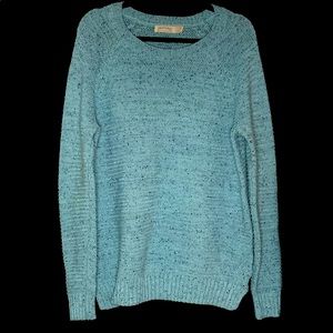 Faded Glory Blue Sweater, Plus Size 16W/18W
